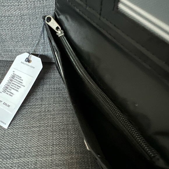 NWT NAUTICA RFID WALLET CARDHOLDER ORGANIZER CASE - Picture 6 of 14